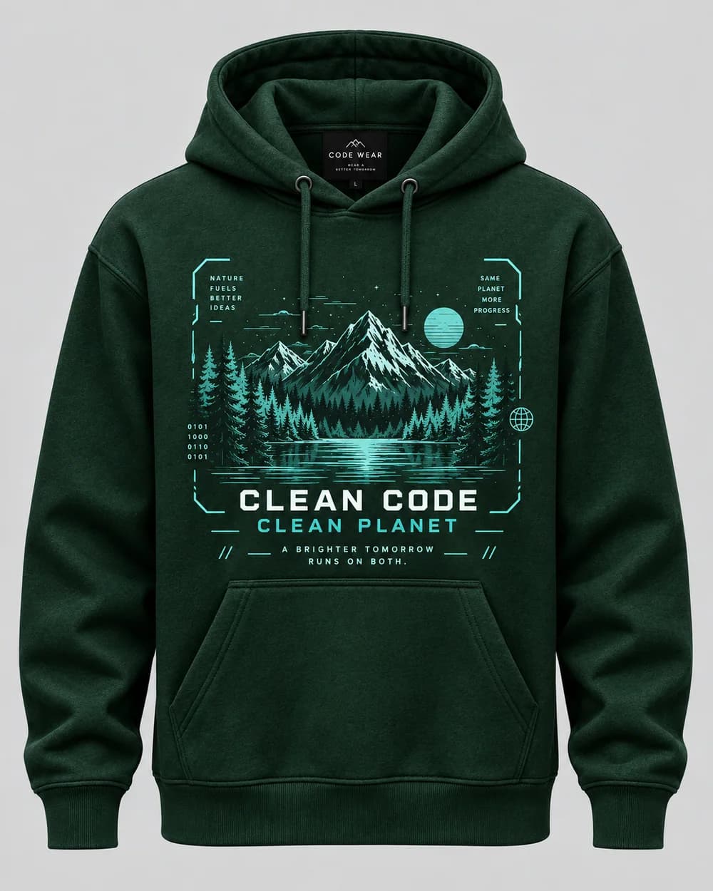 Clean Code Clean Planet Hoodie