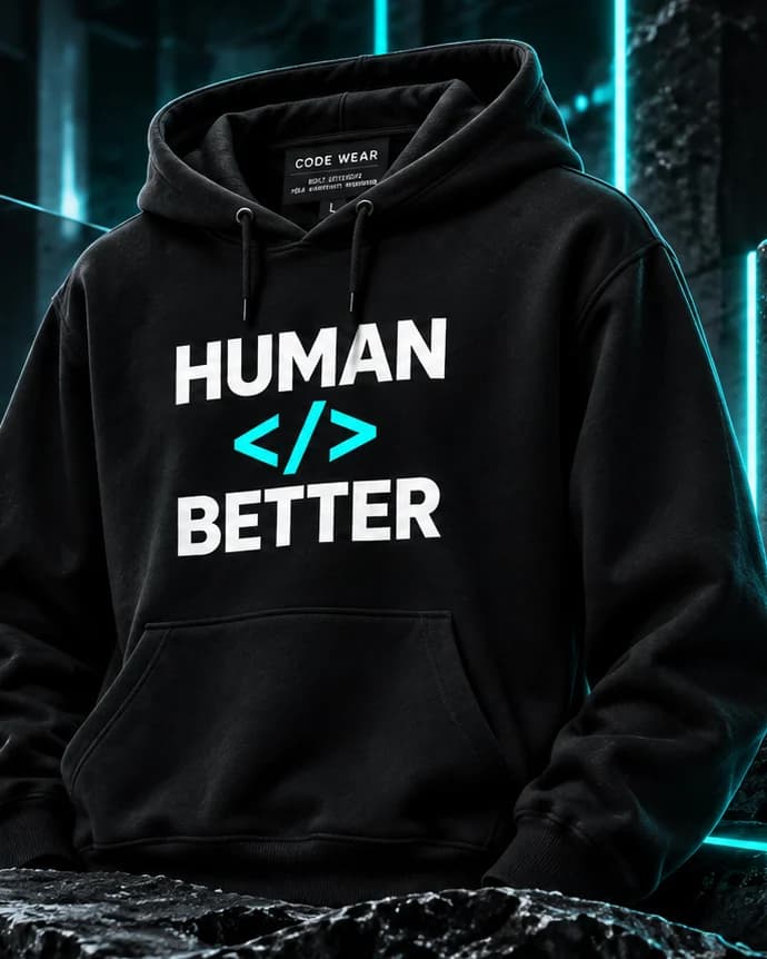 Polerón Human </> Better de Code Wear