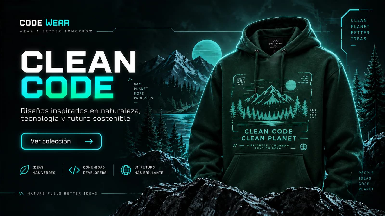 Colección Clean Code: Clean code, clean planet